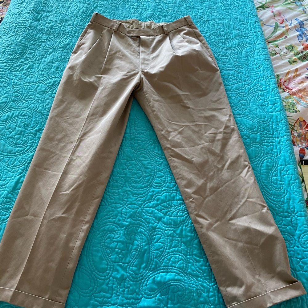Jos. A. Bank Tan Chinos Classic Straight-Leg
